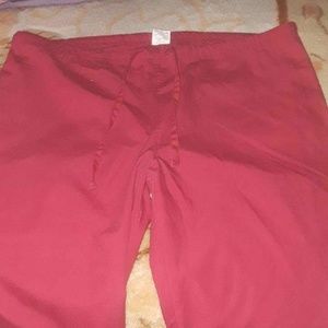 Red uniform pants